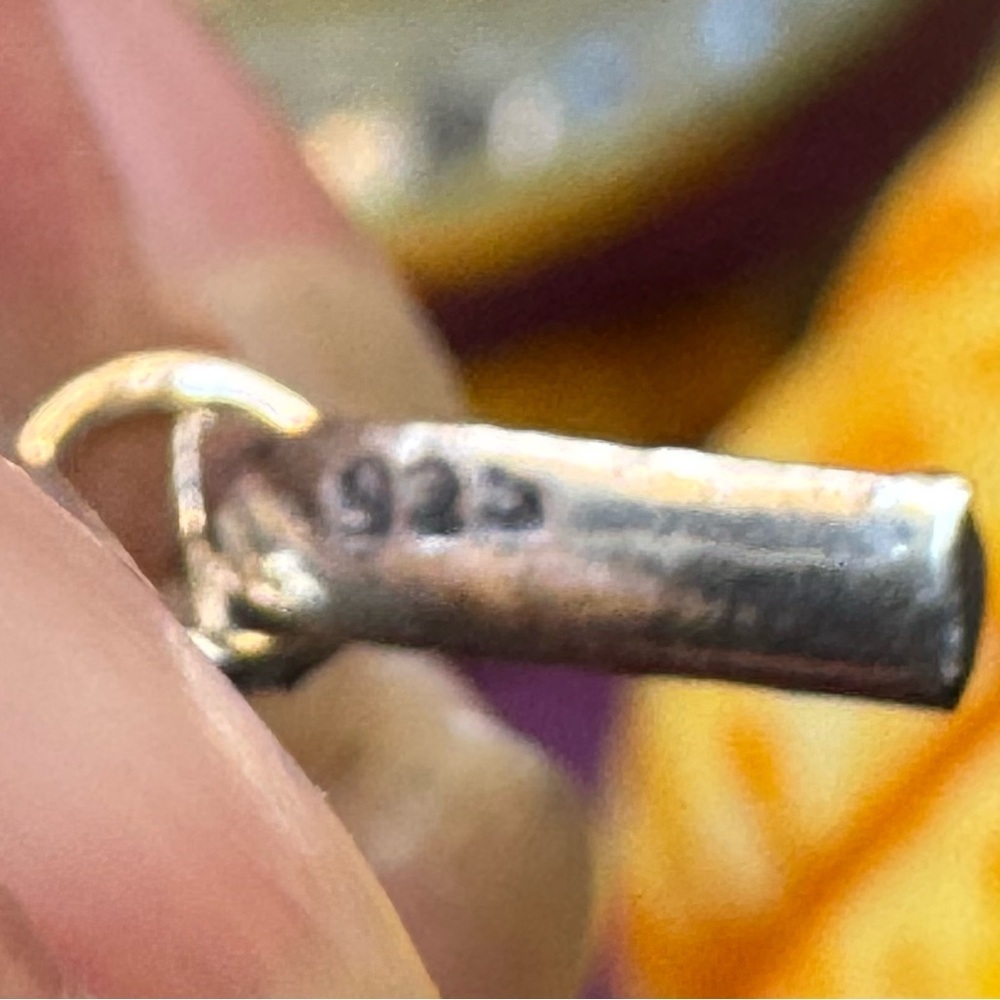 Red Jasper Gemstone Pendant 2.1" - Picture 4 of 4